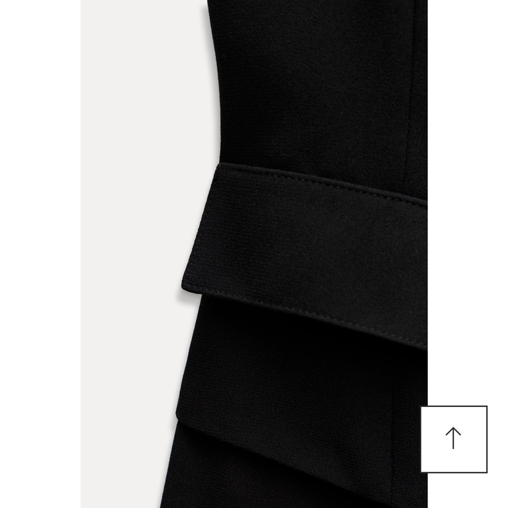 NEW  WITHOUT TAG ONE ZARA ASYMMETRIC VEST
JUMPSUIT SIZE S and L 
🚨NO DISCOUNT - Picture 11 of 11